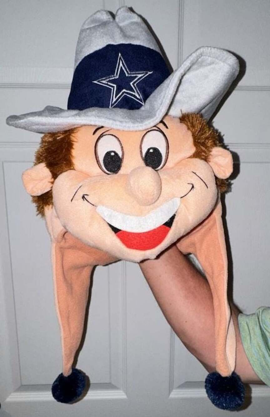 Forever Collectibles Dallas Cowboys Fan Face Plush Hat - Youth